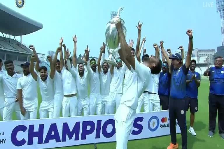 Saurashtra became Ranji Trophy champion by defeating Bengal