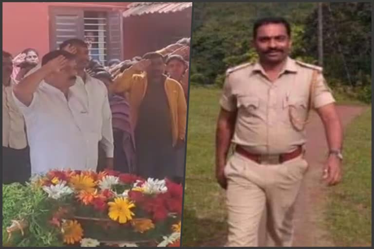 Forest guard Sundaresh cremated