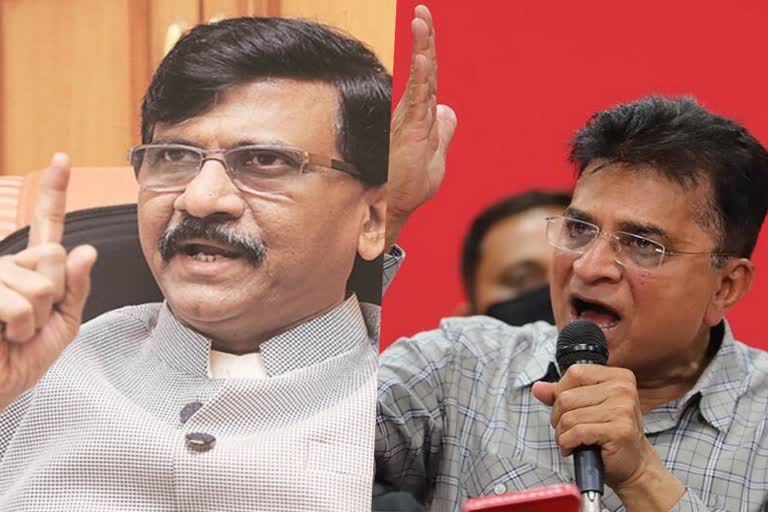 Kirit Somaiya on Sanjay Raut