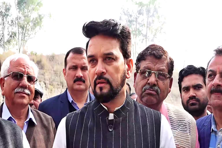 Union Minister Anurag Thakur