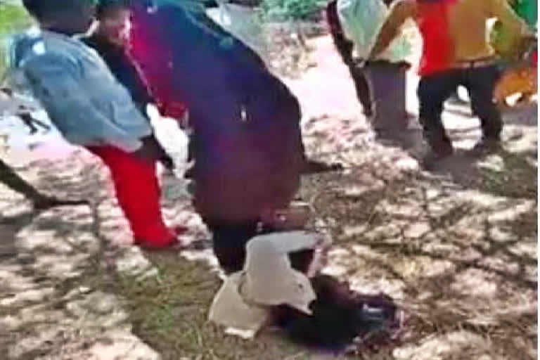 Watch: Man thrashed, hung upside down from tree; police nabs 3