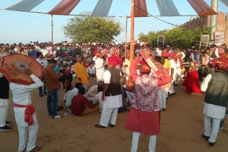 Ghindar dance in Sikar