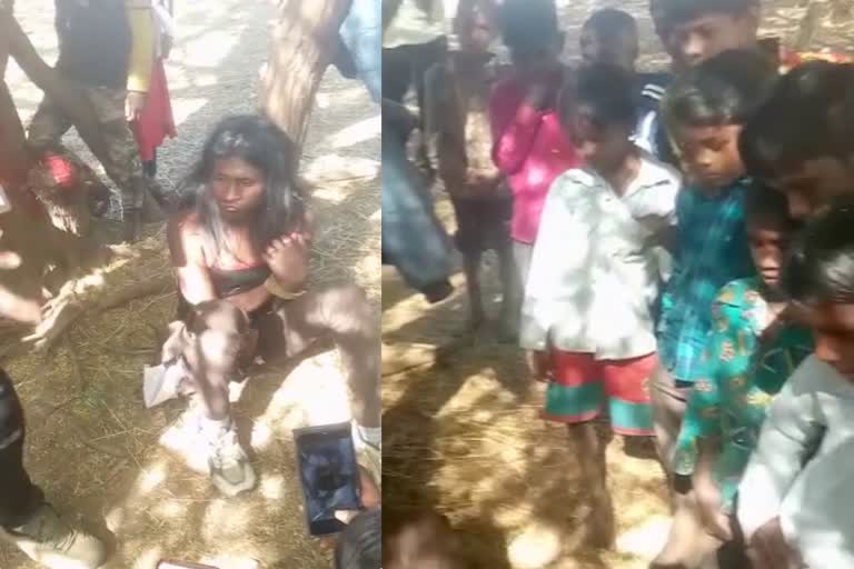 Man thrashed hung upside down from tree  Man thrashed hung upside down from tree in Udaipur  Udaipur s Jhadol area  Madhya Pradesh  സദാചാരം ആരോപിച്ച് മര്‍ദനം  യുവാവിനെ തലകീഴായി കെട്ടിയിട്ട് മര്‍ദിച്ചു  ഉദയ്‌പൂര്‍ ഝദോല്‍  ഉദയ്‌പൂരിലെ ഝദോല്‍  ഉദയ്‌പൂര്‍  തലകീഴായി കെട്ടിയിട്ട് മര്‍ദനം