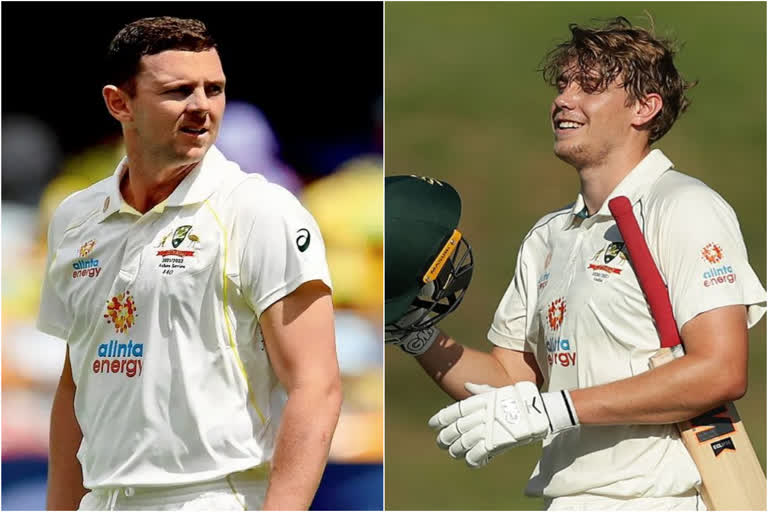 Border Gavaskar Trophy  ind vs aus  Josh Hazlewood  Cameron Green  Josh Hazlewood ruled out  Cameron Green injury updates  india vs australia  ആൻഡ്രൂ മക്‌ഡൊണാൾഡ്  Andrew McDonald  ബോര്‍ഡര്‍ ഗവാസ്‌കര്‍ ട്രോഫി  ഇന്ത്യ vs ഓസ്‌ട്രേലിയ  കാമറൂൺ ഗ്രീൻ  ജോഷ് ഹേസൽവുഡ്