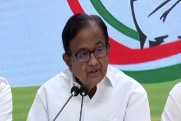 Congress senior leader P Chidambaram