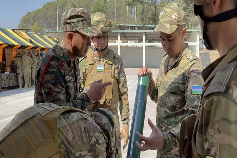 India, Uzbekistan troops undergoing training at Pithoragarh