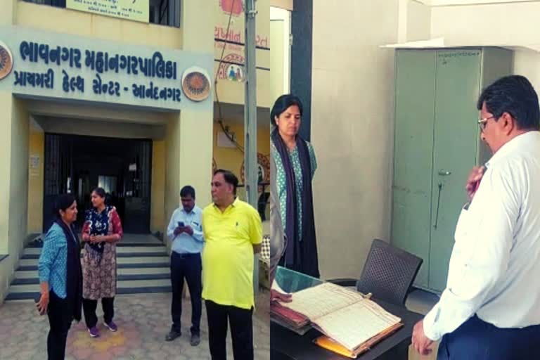 municipal-commissioner-suddenly-visited-the-anandnagar-health-center-and-opened-the-poll