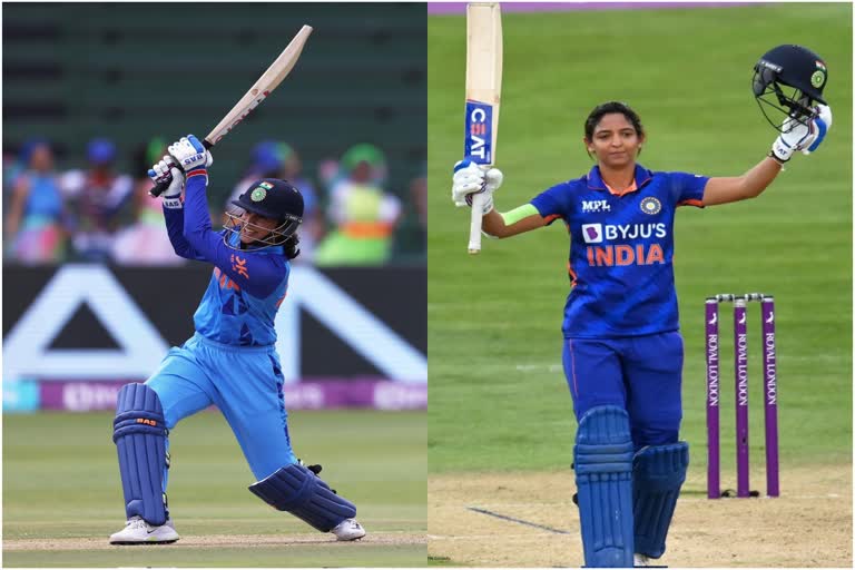smriti mandhana and harmanpreet kaur record in womens t20 world  cup
