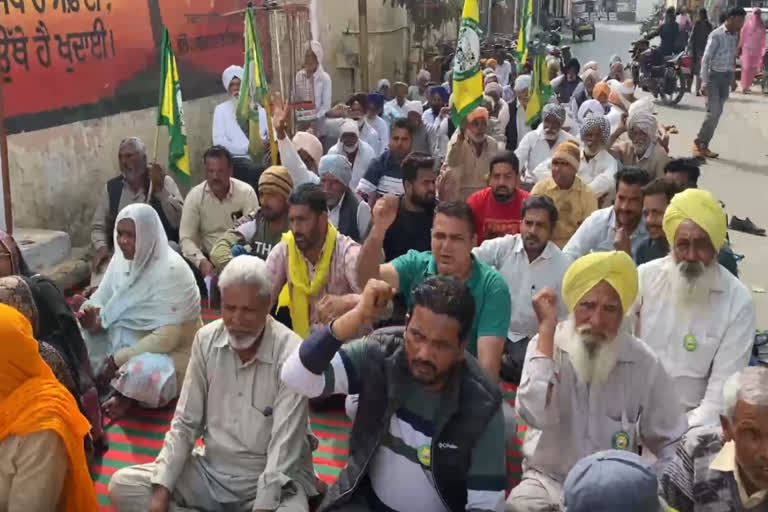 Pond water people are not doing laharagaga residents staged a sit-in against the municipal corporation