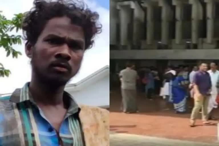 viswnath Follow  police submitted report  Human Rights Commission  Kozhikode medical college  death of tribal youth  death of tribal youth in Kozhikode  ആദിവാസി യുവാവിന്‍റെ മരണം  പ്രതികളെ കണ്ടെത്താനായില്ലെന്ന് പൊലീസ്