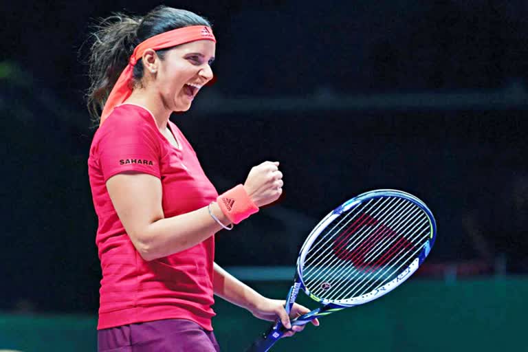 Sania Mirza  सानिया मिर्जा  भारतीय की टेनिस स्टार सानिया मिर्जा