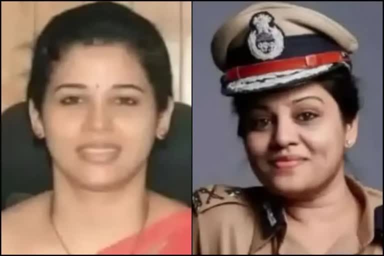 IPS officer D Roopa Moudgil and IAS officer Rohini Sindhuri transferred