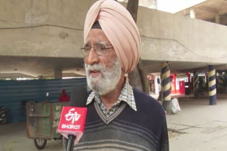 Chandigarh Punjabi Manch protested in Chandigarh for the respect of Punjabi language