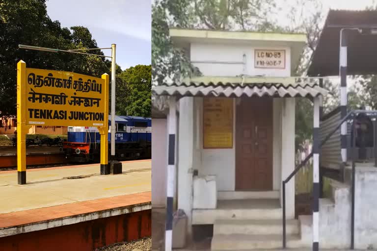 തെങ്കാശി ആക്രമണം  തെങ്കാശി ലൈംഗികാതിക്രമ  റെയിൽവേ ജീവനക്കാരിക്ക് നേരെ പീഡന ശ്രമം  തെങ്കാശി റെയിൽവേ ഗേറ്റ് കീപ്പർ ആക്രമണം  assault in Tenkasi  woman gatekeeper assault in Tenkasi  റെയില്‍വേ  റെയിൽവേ ഗേറ്റിൽ യുവതിക്ക് നേരെ ആക്രമണം  തെങ്കാശി  മലയാളി വനിത ഗേറ്റ് കീപ്പർക്ക് നേരെ അക്രമം