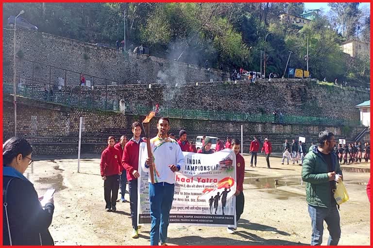 Mashal Yatra against drugs in Rampur