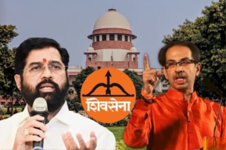 sc refuses to stay ec order recognising shinde faction as real shiv sena