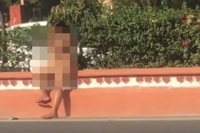 Nurse stages Naked Protest in demand of her reinstatement