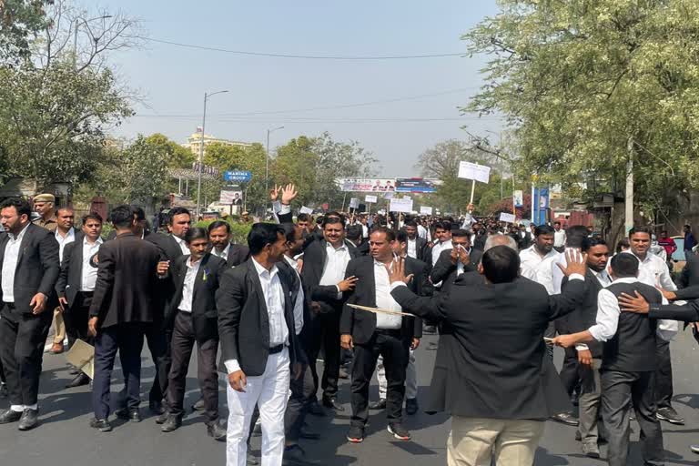 Advocate Protest in Jaipur