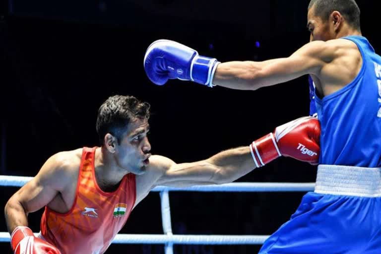 Strandja Memorial Boxing Tournament  mohammad hussamuddin  bishwamitra chongtham  स्ट्रैंड्जा मेमोरियल इंटरनेशनल बॉक्सिंग टूर्नामेंट  मोहम्मद हसामुद्दीन  विश्वामित्र चोंगथम