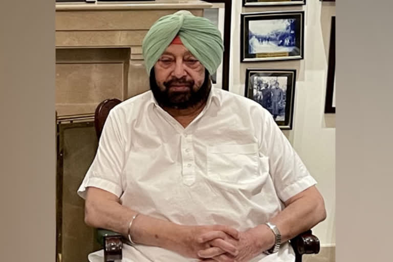 Ex Punjab chief Minister Amarinder Singh