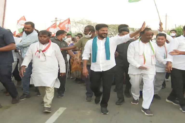 Revanth Reddy Criticized BRS in Padayatra