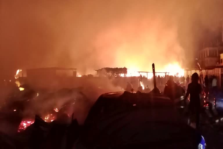 Fire in Guwahati