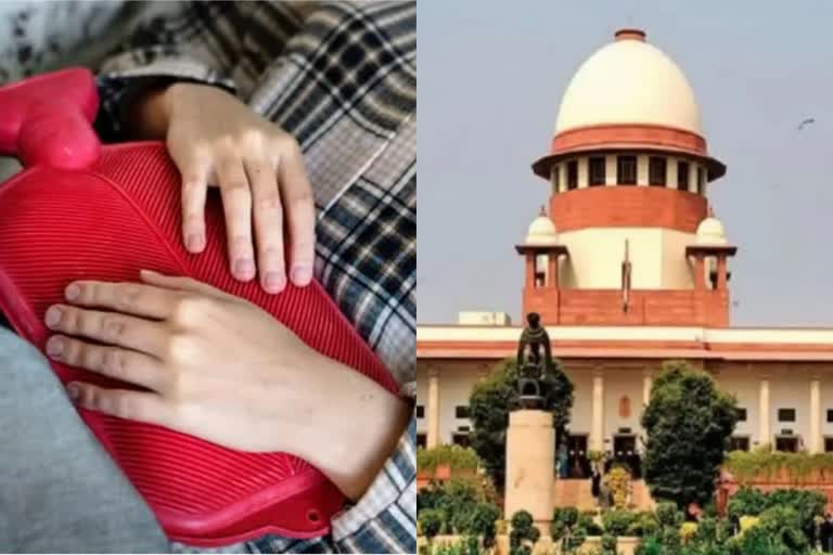 Supreme Court dismisses plea  Menstrual leave for women  schools and workplaces  ആർത്തവ അവധി  പൊതുതാത്പര്യ ഹർജി  സുപ്രീംകോടതി  കേന്ദ്ര വനിതാ ശിശു വികസന മന്ത്രാലയം  ചീഫ് ജസ്റ്റിസ് ഡി വൈ ചന്ദ്രചൂഡ്  സർക്കാർ  new law  periods