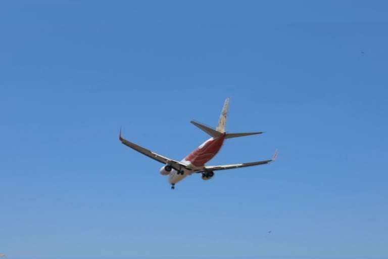 Air India flight landing