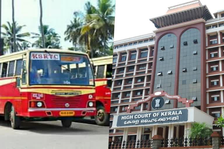 KSRTC Employees salary  KSRTC Employees salary on installment  salary on installment basis  High Court asks explanation  Kerala High Court  KSRTC Management  ശമ്പളം ഗഡുക്കളായി നല്‍കാനുള്ള തീരുമാനം  കെഎസ്ആർടിസിയോട് വിശദീകരണം ആവശ്യപ്പെട്ട് ഹൈക്കോടതി  കെഎസ്ആർടിസിയോട് വിശദീകരണം  കെഎസ്ആർടിസി  വിശദീകരണം ആവശ്യപ്പെട്ട് ഹൈക്കോടതി  കെഎസ്ആർടിസിയില്‍ ശമ്പളം ഗഡുക്കളായി  മാനേജ്മെന്‍റിന്‍റെ പുതിയ നീക്കത്തിനെതിരെ ജീവനക്കാർ  ഹൈക്കോടതി  എറണാകുളം  ശമ്പളം