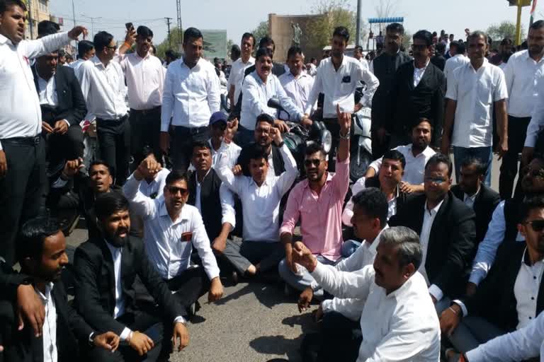 Advocate Protest in Jodhpur