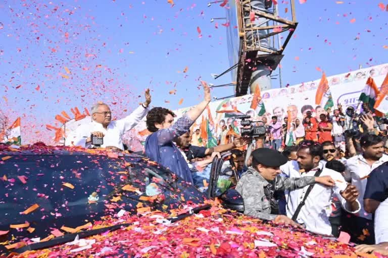 Priyanka Gandhi in Raipur