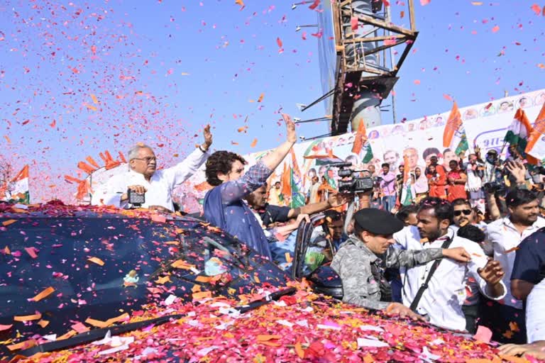 Priyanka Gandhi Vadra in Raipur