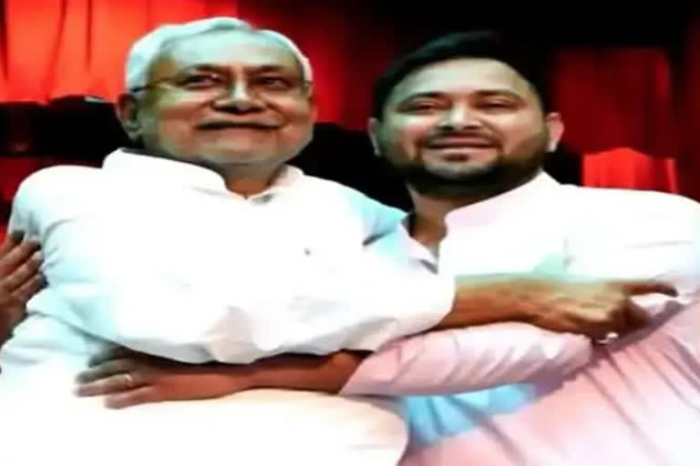 Bihar CM Nitish Kumar and deputy CM Tejashwi Yadav