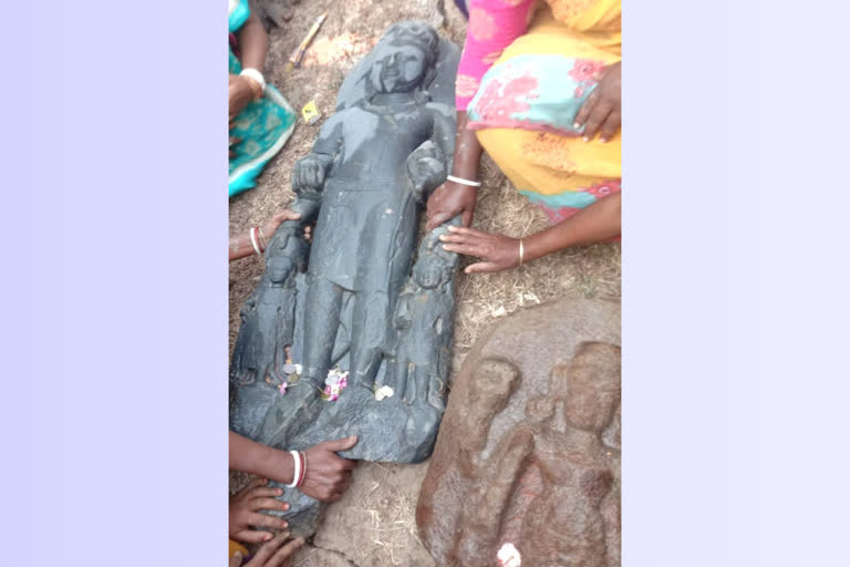 Idol Recovered in Malda ETV BHARAT