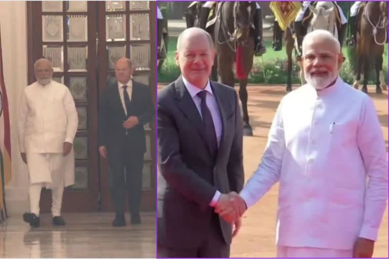 Olaf Scholz India visit : ઓલાફ સ્કોલ્ઝ ભારત આવી પીએમ મોદીને મળ્યાં, મુલાકાતના હેતુ કયા છે જૂઓ