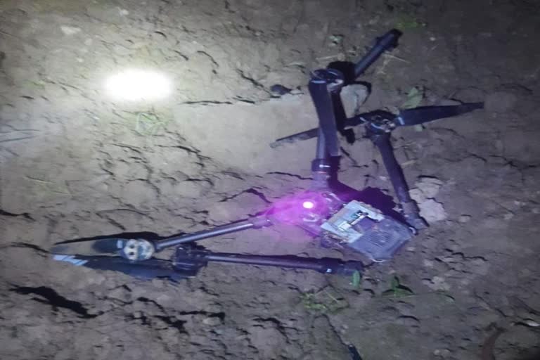 Etv BharatBSF shot down a Pakistani drone in Punjab's Amritsar