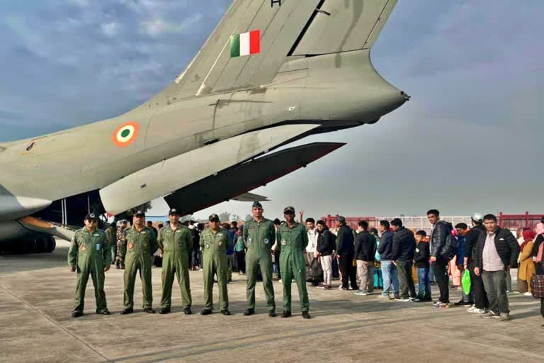 Indian Air Force airlifted 388 citizens from Jammu to Leh