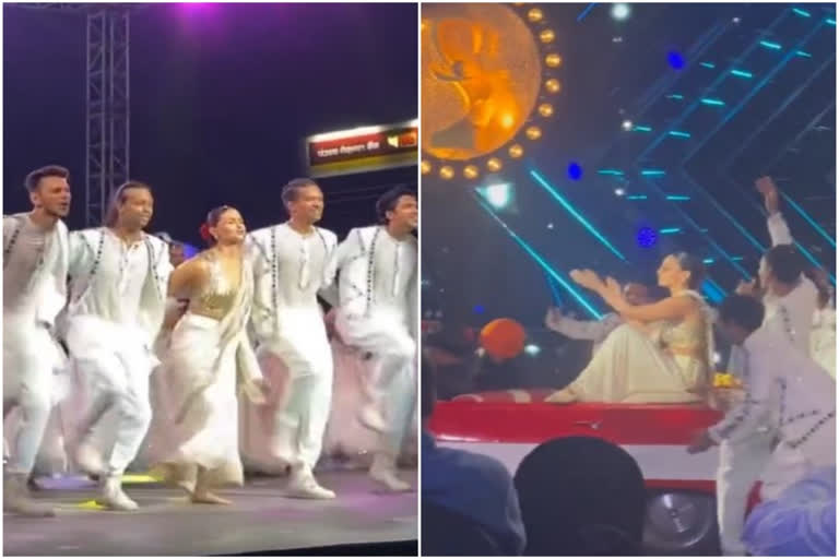 Alia Bhatt sets stage on fire with her performance on Naatu Naatu and Dholida at award function, video surfaces online