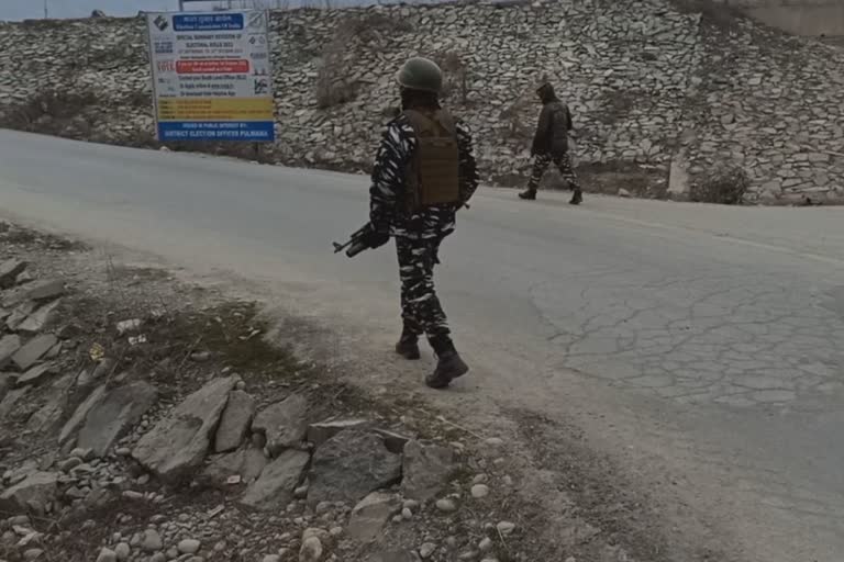 Terrorist killed in Encounter in Awantipora jammu kashmir