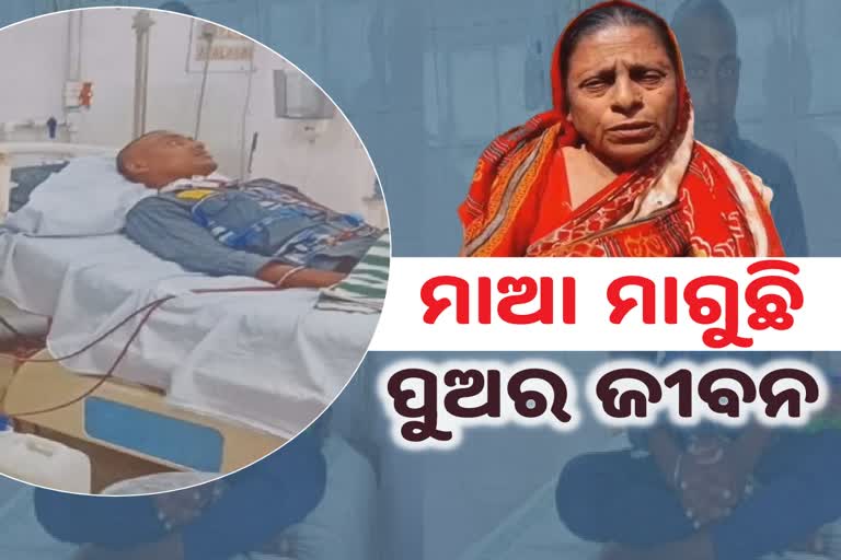 etul behera suffering kidney disease in bhadrak