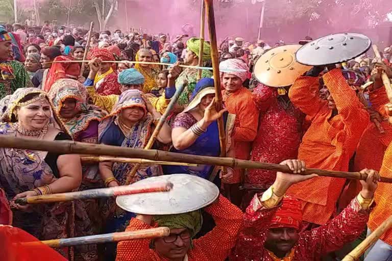 बरसाना की विश्व प्रसिद्ध लट्ठमार होली