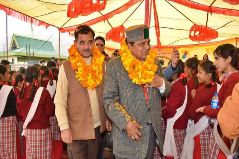 Health Minister Dhaniram Shandil in Solan