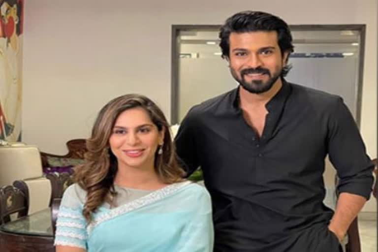 Ram Charan Upasana Konidela clear rumours  announce first baby to be born in India