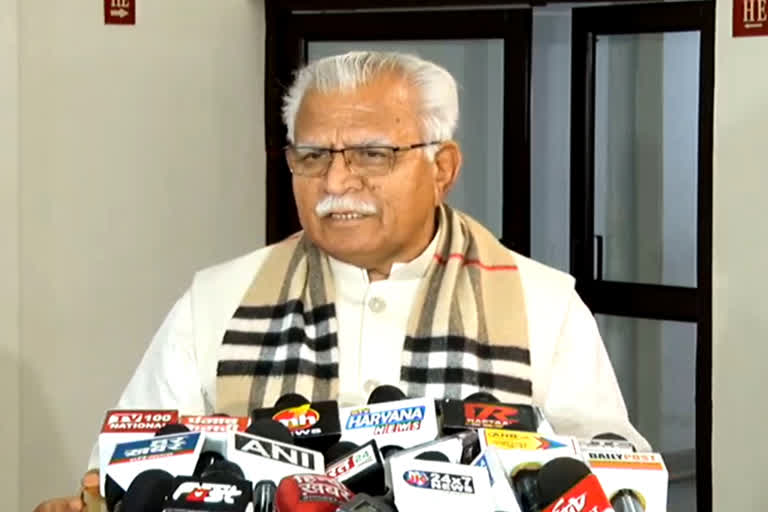 Haryana CM Manohar Lal suspended two officers Municipal Corporation Sonipat Municipality Julana