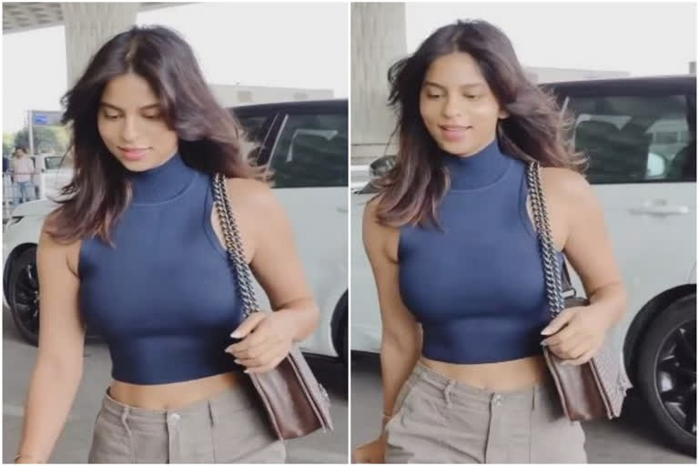 Suhana Khan spotted in a new haricut, check out her look ditching long hair