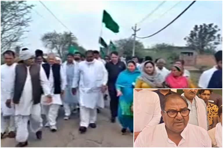 Abhay Singh Chautala on BJP government INLD Parivartan Padyatra in Palwal latest news