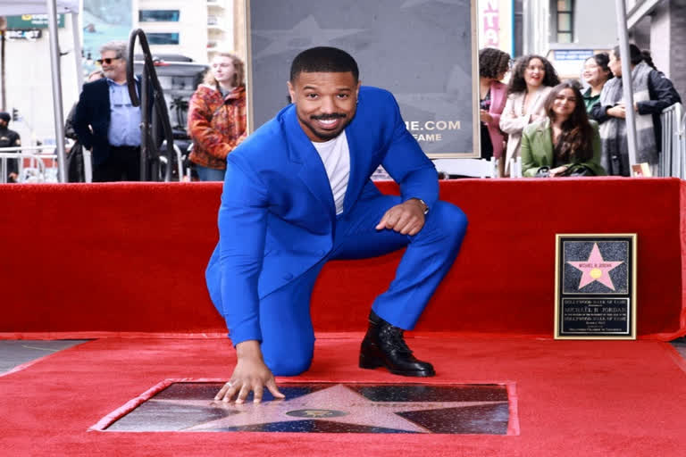 Michael B. Jordan receives a star on Hollywood Walk of Fame, see pics