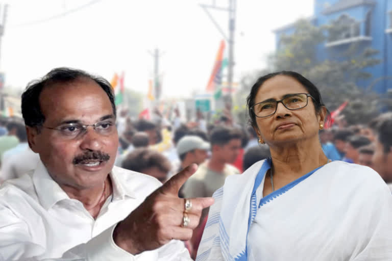 Adhir Slams Mamata