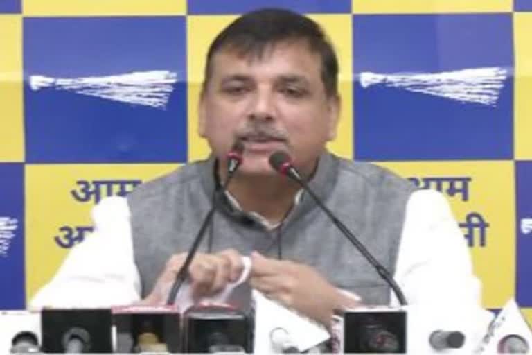 AAP national spokesperson Sanjay Singh