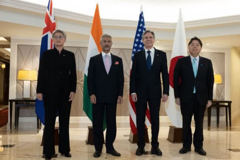 نئی دہلی میں کواڈ ممالک کے وزرائے خارجہ کا اجلاس